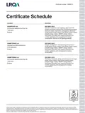 Реалти ISO 9001, ISO 14001, ISO 45001, ISO 27001, ISO 50001